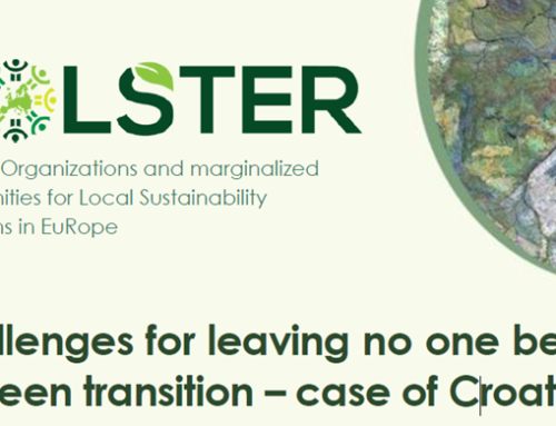 Challenges for leaving no one behind in green transition – case of Croatia